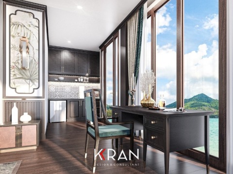 รับออกแบบตกแต่งภายในวิลล่าหรูภูเก็ต